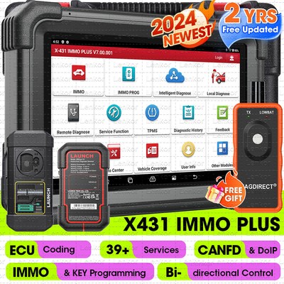 Launch X431 IMMO PLUS & X-PROG3 All System Diagnostic Scanner key Programming