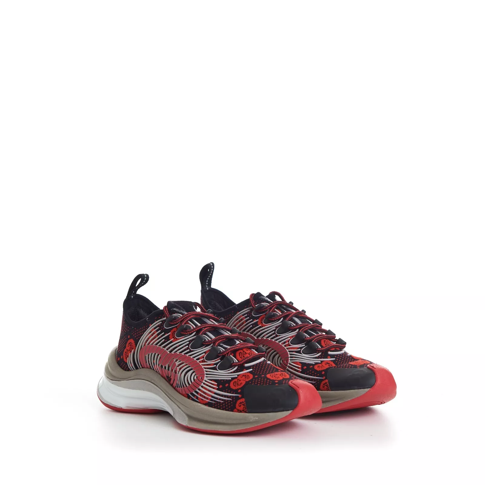 Baskets GUCCI homme GG technique tricot run