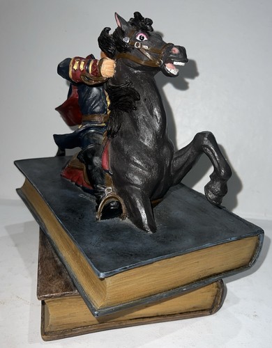 RARE! Sleepy Hollow Headless Horseman Figure/Statue 2000 TPG Bookworms Halloween - Picture 11 of 20