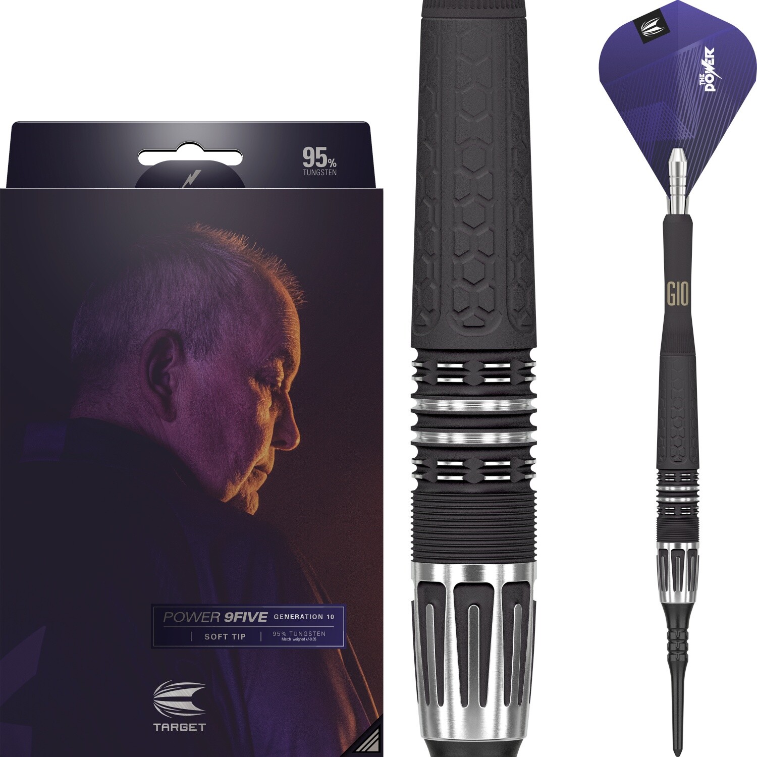 Цель - Фил Тейлор 9-го поколения 10-го поколения - Softdart 35090₽