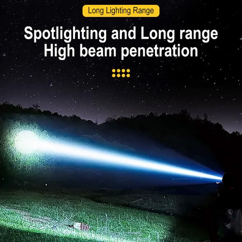 1200000LM LED Headlamp Super Bright USB Rechargeable Head Torch Headlight - Picture 13 of 41