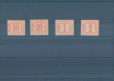EGYPT 1886 MH rare revenues - no WMK