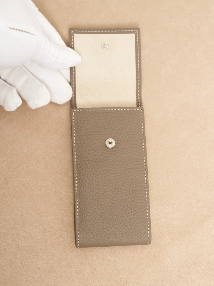 Parmigiani Fleurier Leather Watch Travel Case New Unused - Image 4 of 4