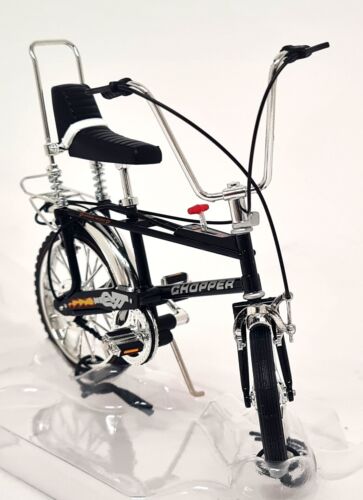 Toyway 1/12 - Chopper MK2 Modelo Bicicleta Negra Retro Años 70 Bicicleta La Caliente - Imagen 4 de 5