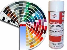 Spray can water-based base coat in RAL color car paint two-coat paint