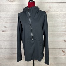 Nau Asymmetrical Zip Jacket Hooded Windbreaker￼ Pullover Unisex Sz M