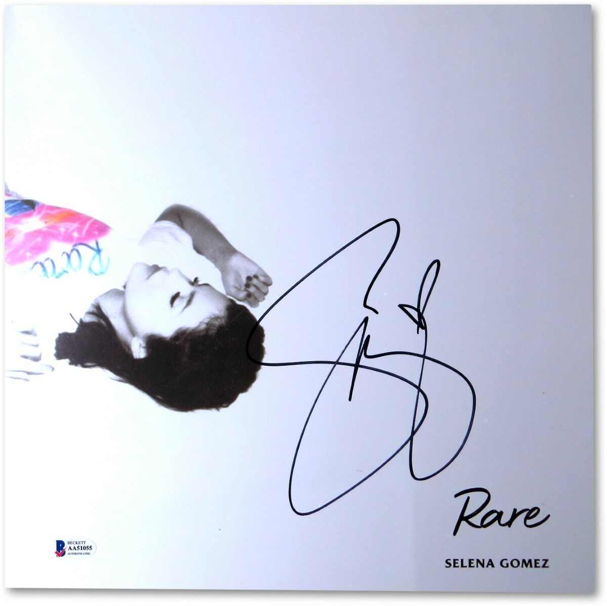 selena gomez サインアートカード入り アナログ盤 selena gomez サインアートカード入り アナログ盤 selena gomez