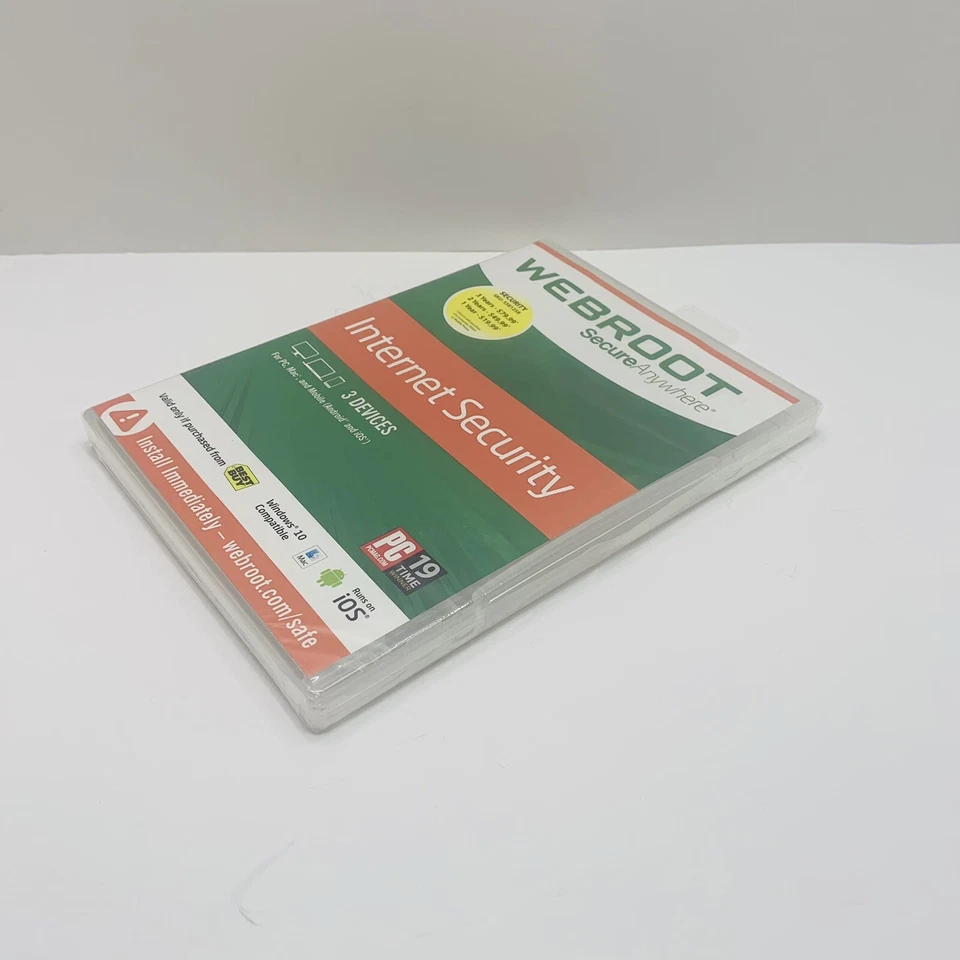Webroot Secure Internet Security PLUS 3 Devices New Sealed - Image 3 of 4