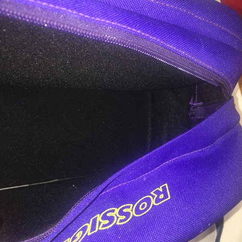Borsa vintage Rossignol Sheer Defiance sci invernale zip Fannypack viola anni 80 90 - Foto 8 di 12
