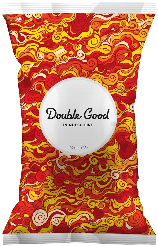 SPICY & SAVORY In Queso Fire🍿Double Good Gourmet Our Kids Foundation eBay