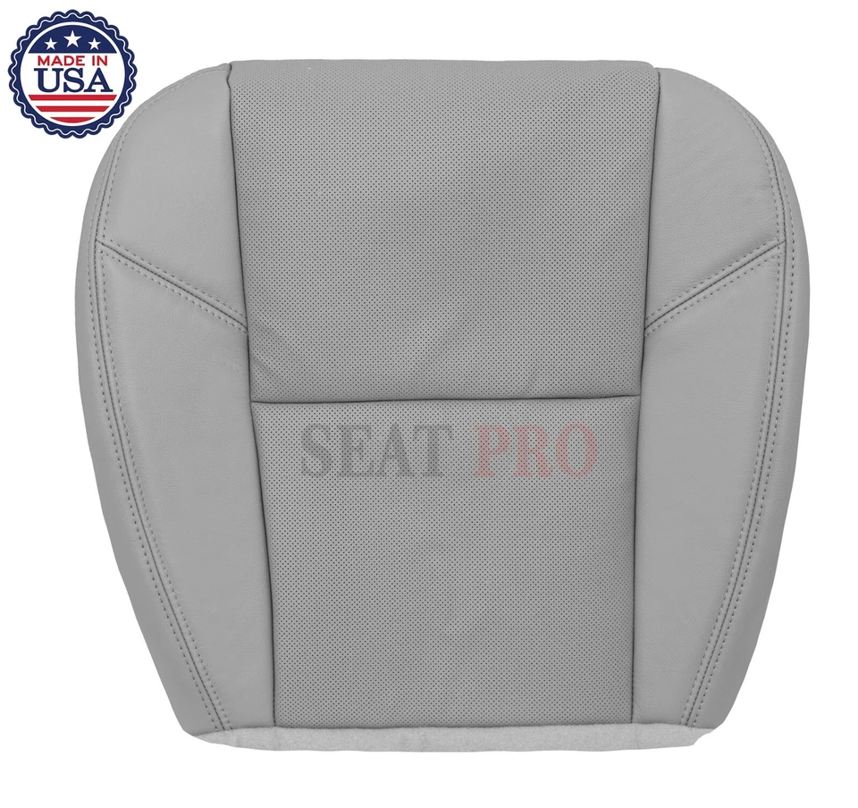 Cubierta de asiento perforada de cuero inferior delantero Chevy Suburban Tahoe LTZ 2009-2014 Foto 4 de 4