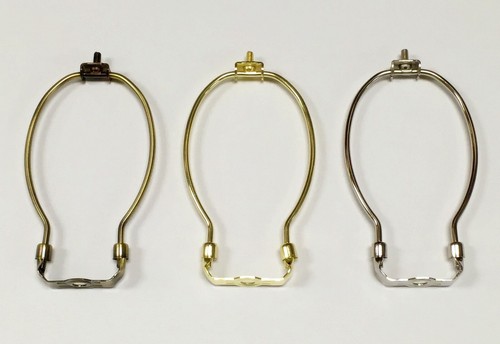 Lamp Parts-Lamp HARP W/Saddle 5" to 12" Heavy Duty 3 Finishes: AB,PB,PN (1 Pc.) - Picture 5 of 47