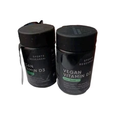Vegan Vitamin D3 5000IU (125 mcg) with Coconut Oil | 100% Plant-Based Vitamin D