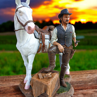 Red Dead Redemption Dutch Van der Linde 3D Resin Figure | RDR 2