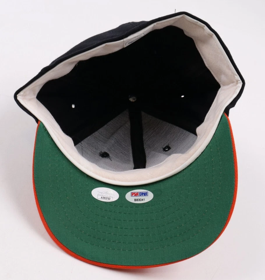 Sombrero firmado por Luis Aparicio Baltimore Orioles Insc "HOF 84" (JSA y PSA) 13xAll Star Foto 3 de 4