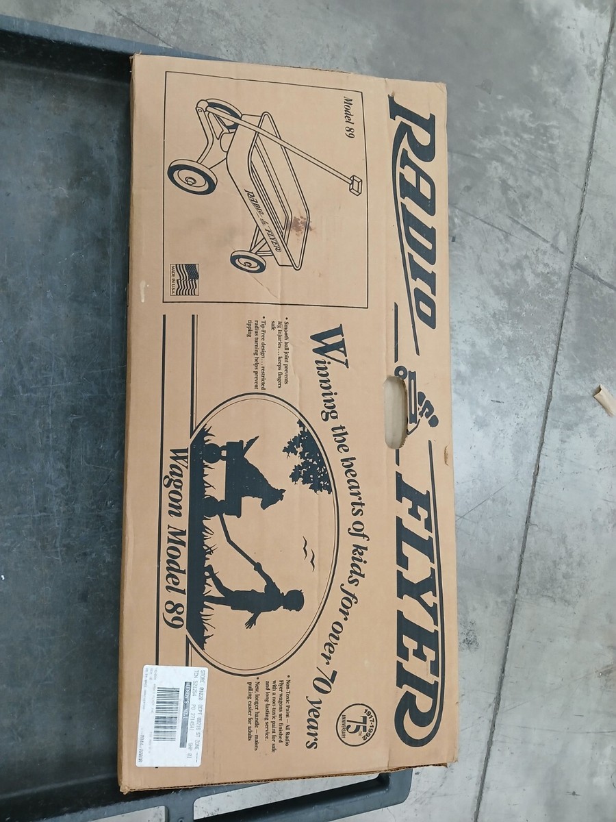 【廃盤美品】ラジオフライヤー　RADIO FLYER WAGON #89 アメリカ雑貨といえば！RADIO FLYER（ラジオフライヤー）89