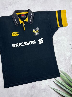 1999 - 2001 London Wasps Pro Home Shirt Ericcson by Canterbury