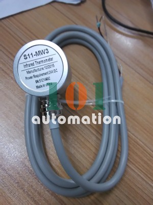 New For Optris fixed infrared temperature sensor S20-MW3 0-500  24VDC 4-20MA 3M