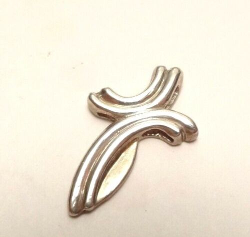 VINTAGE DESIGNER WELLIG MODERNIST ROSS ELEGANT ANHÄNGER CHARM STERLINGSILBER 925 - Bild 2 von 9