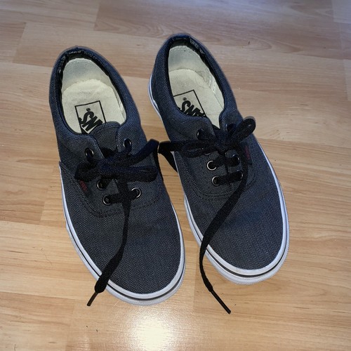 vans herringbone black