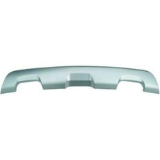 Stoßstange Blende hinten für Dacia Sandero Bj 13-16 nur modell stepway Silber