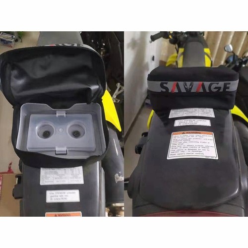 Waterproof Nylon Rear Tail Seat Back Saddle Bag For SUZUKI DRZ400S/SM/E DR RM/Z - Picture 2 of 24