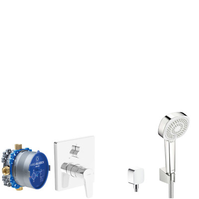 HANSA Armaturen Dusche Hansapolo Bluebox Unterputz Duscharmatur Regendusche H3