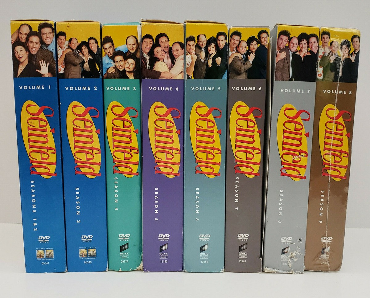 Seinfeld Seasons 1-9 - Volumes 1-8 - DVD Sets - Compete Series