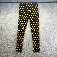 One Size LuLaRoe Leggings Halloween Pumpkins Orange Black
