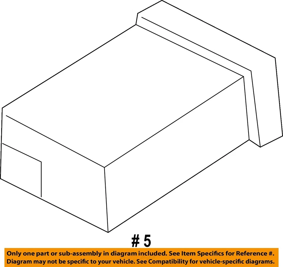 Used Tire Pressure Monitoring System (TPMS) Control Mod fits: 2013 Hyundai Elant - Image 4 of 4