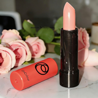 Oriflame OnColour Cream Lippenstift Peach Nude Cremig Nude Beige Natural Mode