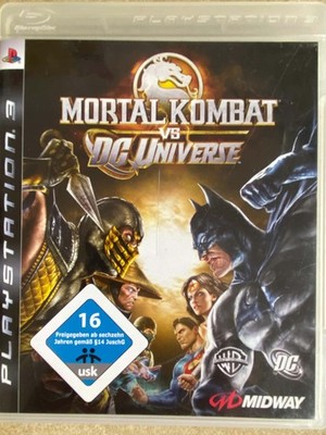 Mortal Kombat vs DC Universe PS3 PAL CIB Midway Sony PlayStation 3 Fighting