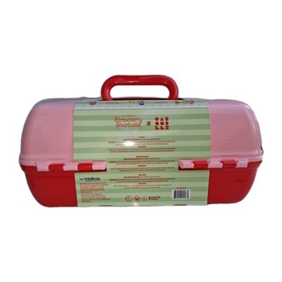 Strawberry Shortcake x Caboodles, Multi Piece Set, Ages 8+  Strawberry Shortcake X Caboodles Makeup Organizer 7-Piece Set‎ NEW 2025 main image 2