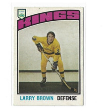 1976-77 O-Pee-Chee #355 Larry Brown EX