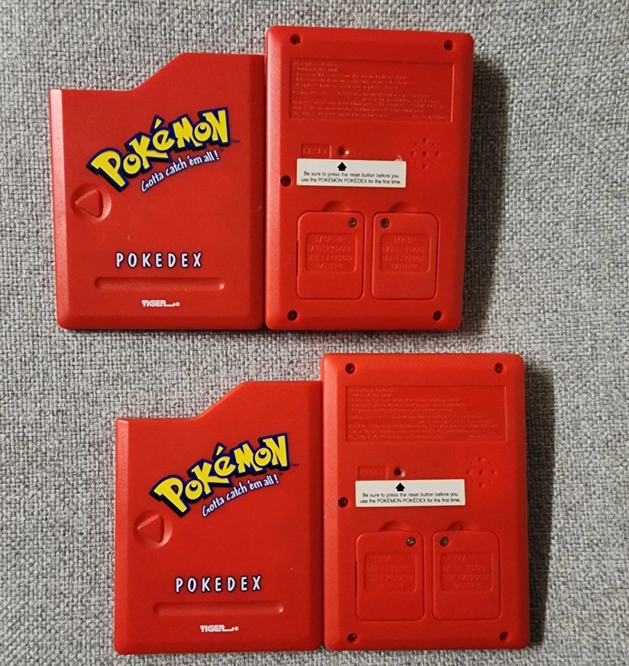 Pokemon 1999 Tiger Pokedex x 2 - image 3 of 4