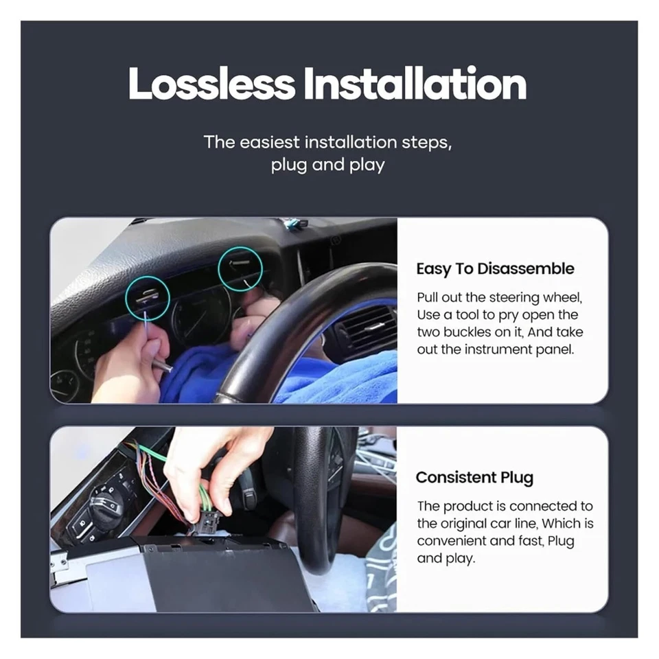 For Infiniti QX80 2015-2019 LCD Instrument Digital Cluster Speedometer Dashboard Foto 3 de 4