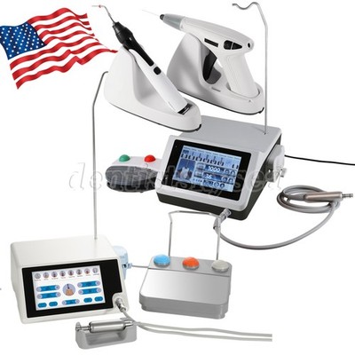 SANDENT Dental Implant Motor System Brushless/Obturation Endo Heated Pen+Gun Kit