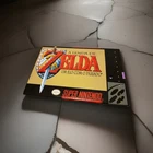 The Legend of Zelda: A Link to the Past Super Nintendo SNES COMPLETE w/ Box