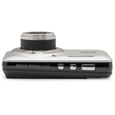 Kodak PIXPRO FZ55 Friendly Zoom Digital Camera, Silver #FZ55