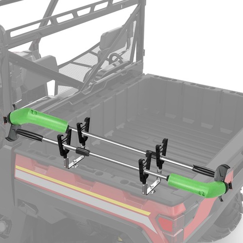 ATV UTV Tool Rack Holder Mount Lock & Ride Rack for Polaris Ranger ...