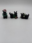 ME Mary Engelbreit HENRY SCOTTIE Dog Christmas Ornaments Complete Set of 3 — photo 1