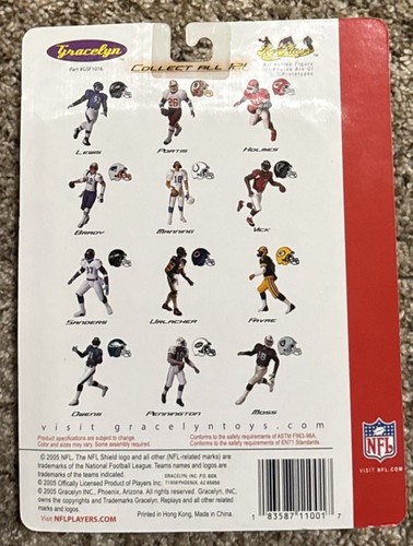 PEYTON MANNING ( 5" ) 2005 GRACELYN RE-PLAYS ACTION FIGURE ( SERIES 1 ) COLTS QB - Picture 2 of 2