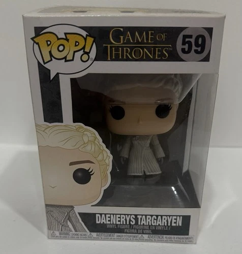 Funko Pop:  Game of Thrones Daenerys Targaryen White Coat #59 NEW SEALED RARE