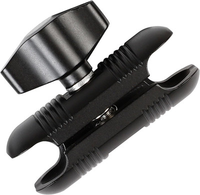 Double Socket Arm Length 2.4'' Connects to 17mm Ball Head Adapter Only