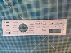 Miele Waschmaschine Schalterblende Blende lotosweiß 07512640