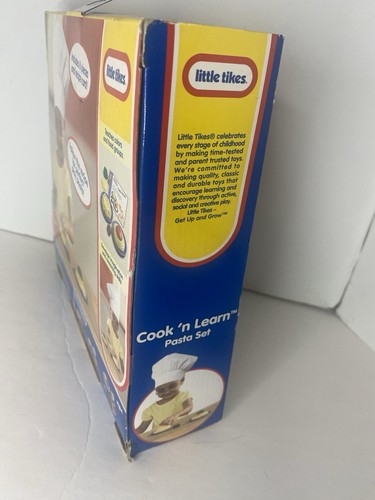 Little Tikes Cook 'N Learn Pasta Set Play Food Nuovo con scatola Y2K Learning Toys nuovo con scatola - Foto 6 di 7
