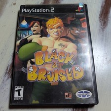 Black & Bruised (Sony PlayStation 2, 2003) No Manual Tested
