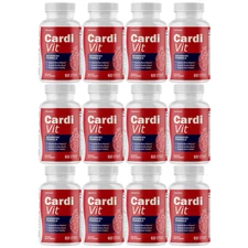 CardiVit Blood Health Support Supplement - Cardi Vit -  12 Bottles