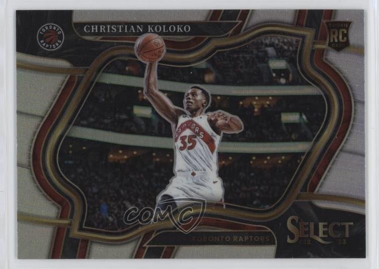 2022 Panini Select Courtside Silver Prizm Christian Koloko #297 Rookie RC 1l8o