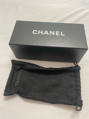 Chanel Eyeglass Empty Box Bag Cloth Black Gift Storage | eBay